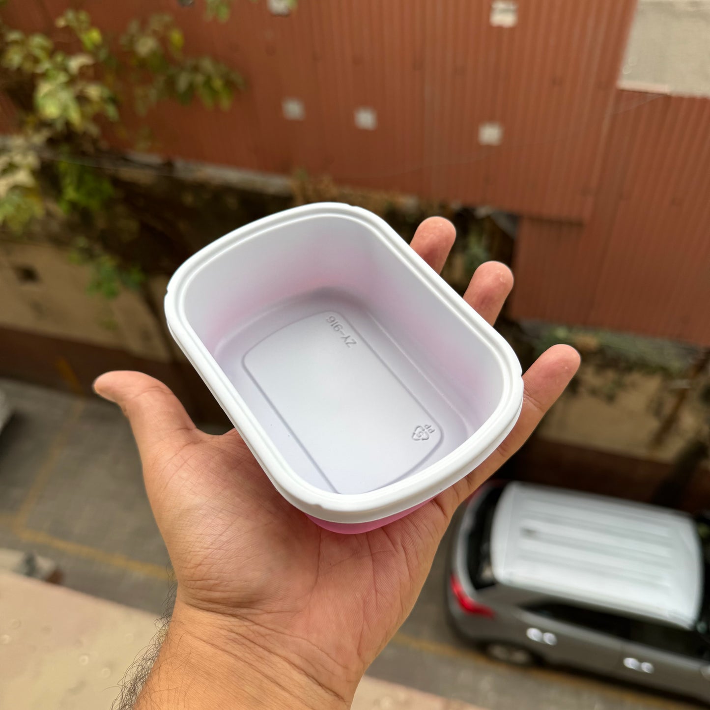 Rectangle Container With Lid (10 pc)