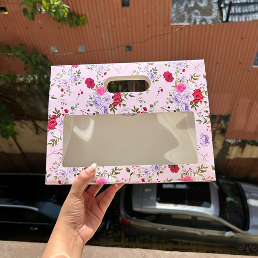 Floral Jar Bag 3 Jar (10 pc)