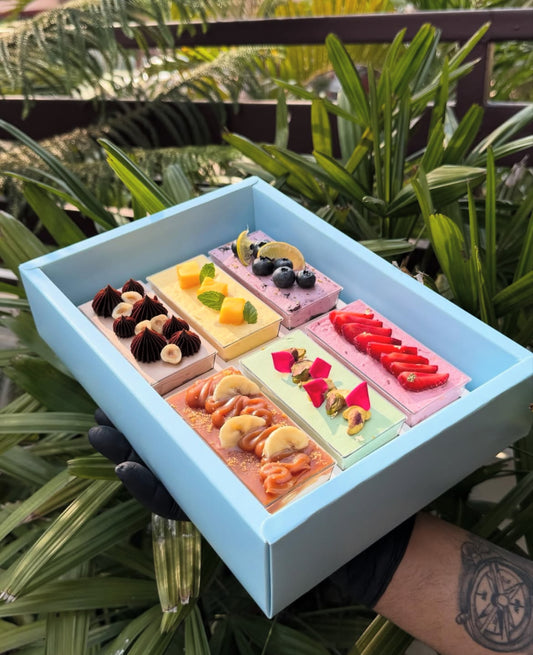 Trending Rectangle Mousse Cup Box (10pc)