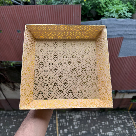 Festive Hamper Square Tray (5pc)