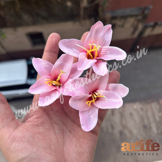 Lily Light Pink Artificial Flower 10pcs