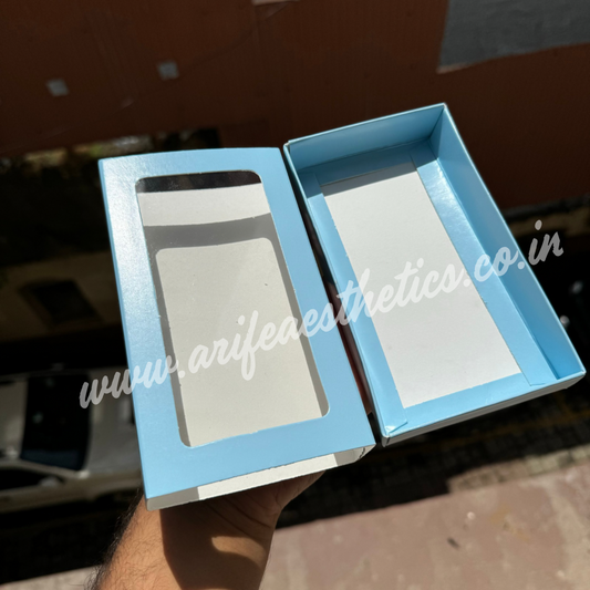 Chocolate Kunafa Bar Box White