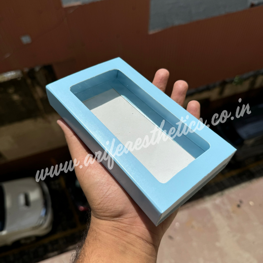 Chocolate Kunafa Bar Box Baby Pink