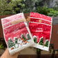 Christmas Ribbon Candy / Cookie Pouch Bag - 50pcs in a pack