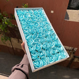 Scented Soap Roses Artificial Flower For Cake Decoration (50pc)