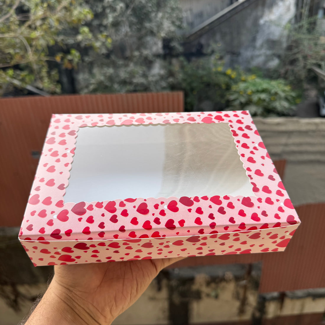 Valentine 6 In 1 Brownie / Cookie Box 10 Pc