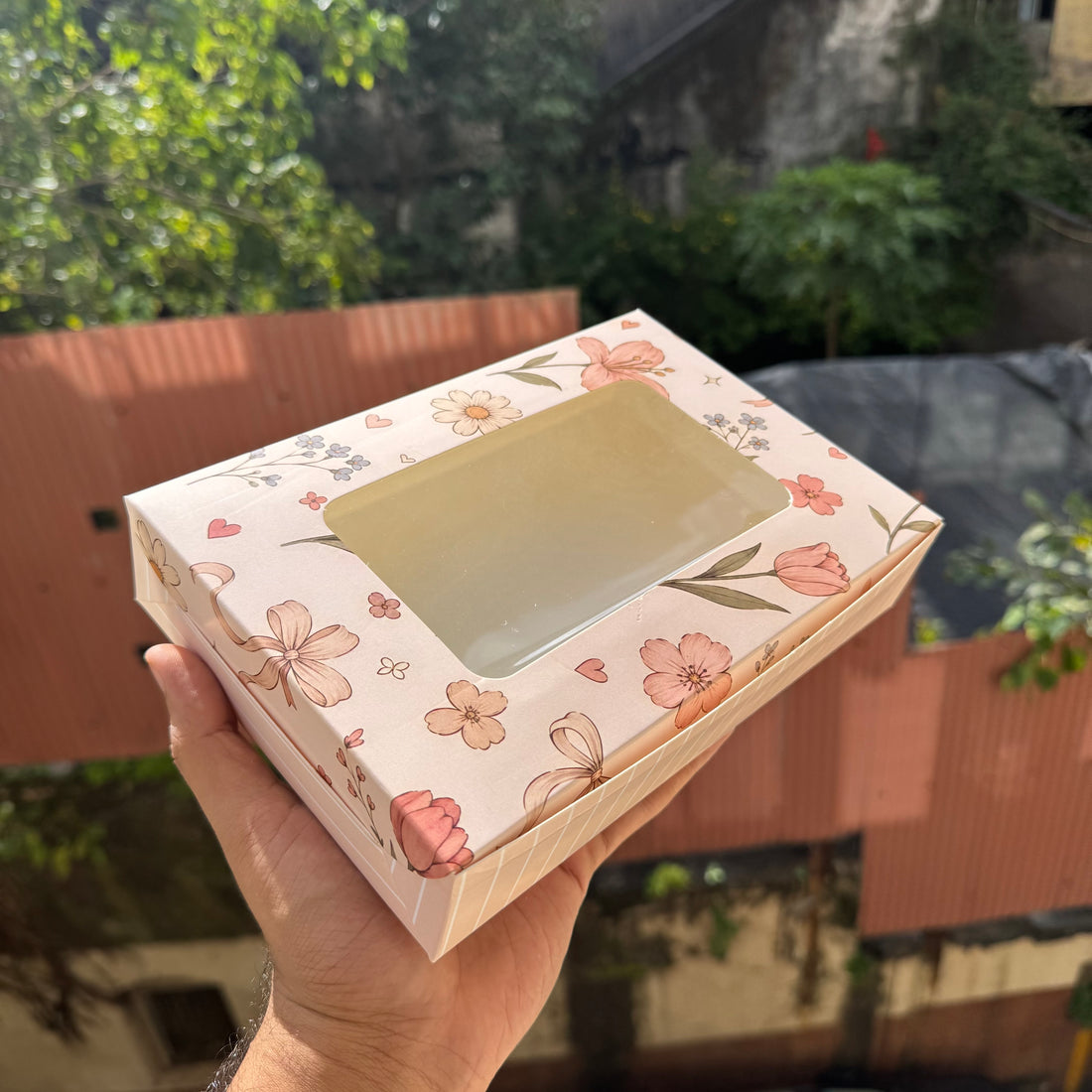 Kawaii Printed Brownie Box For 6 (10pc)
