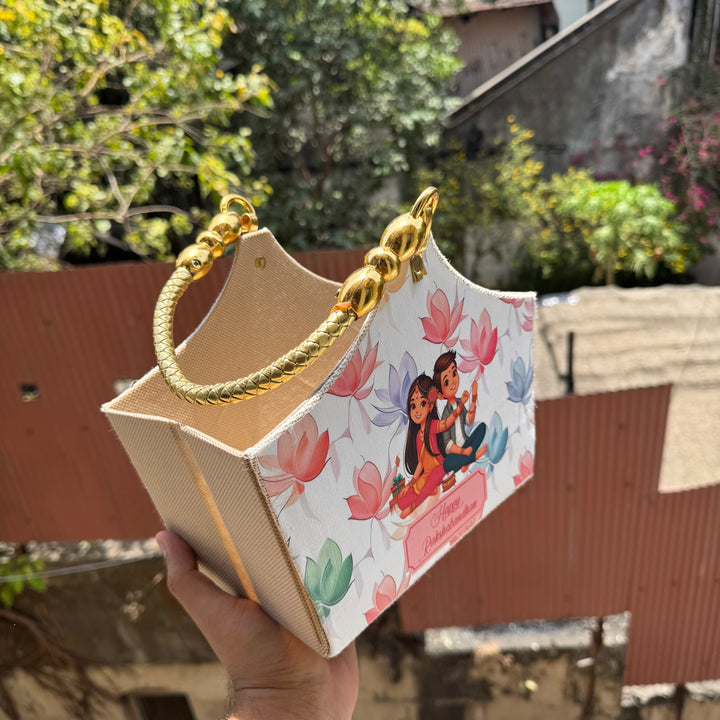 Collapsible Rakhi Basket For Hampers 1pc