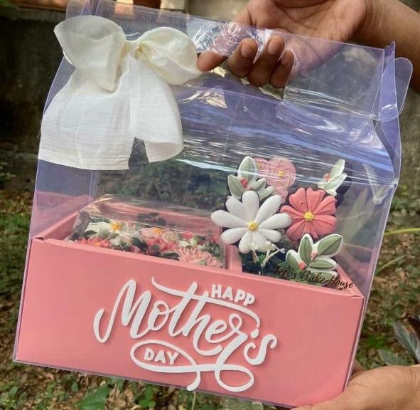 Pink Big Handle Hamper Box