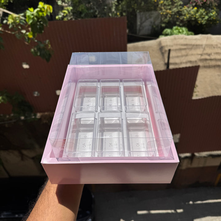 Trending Rectangle Mousse Cup Box (10pc)