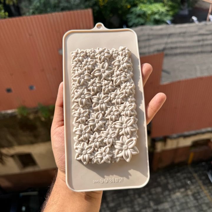 Flower Silicon Chocolate Bar Mould