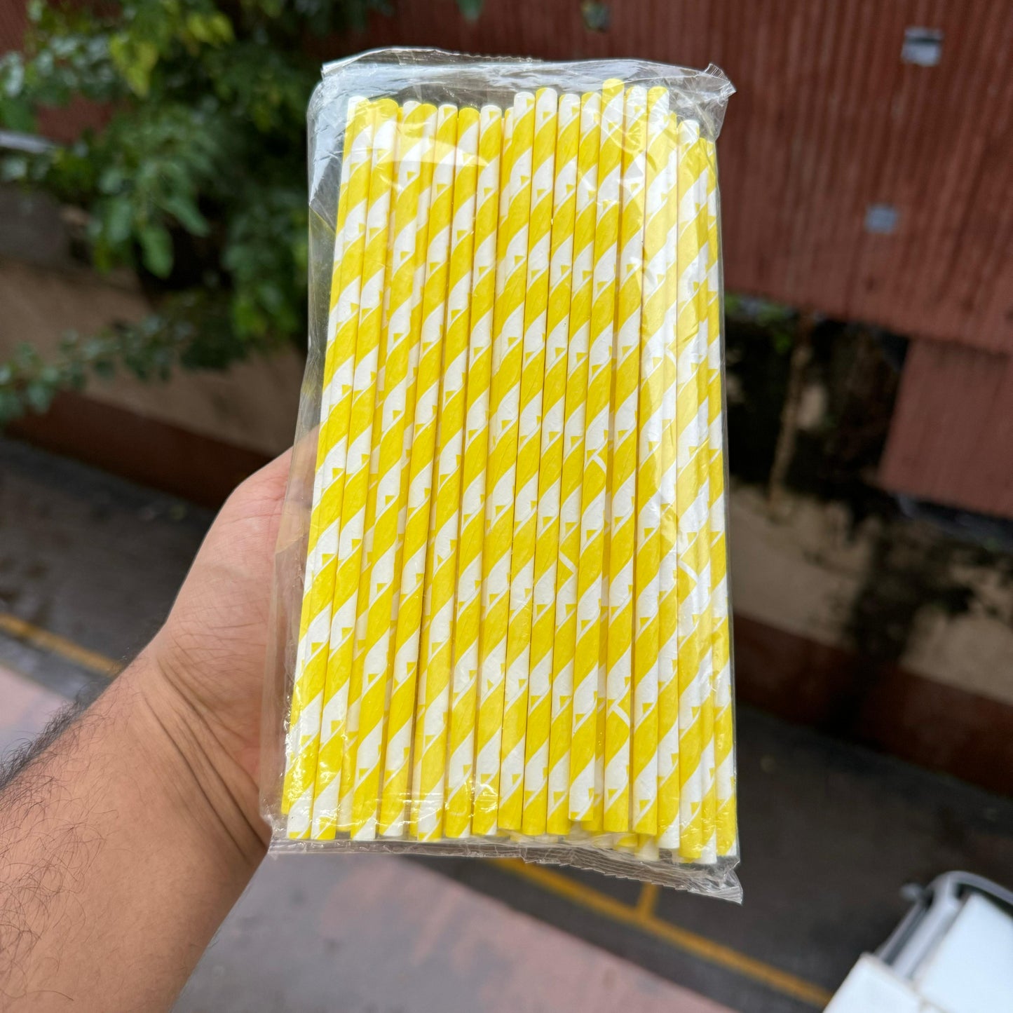 Paper straws 100pc pack