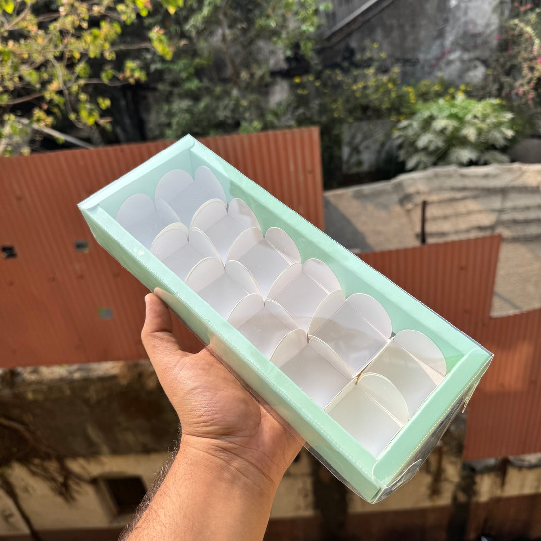 12 Cavity Premium Chocolate Box (10pcs)