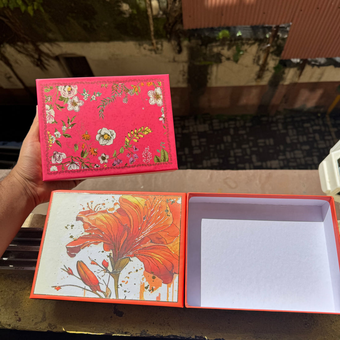 Rigid Top Bottom Box (12 cavity size) - 1pc | Gulab