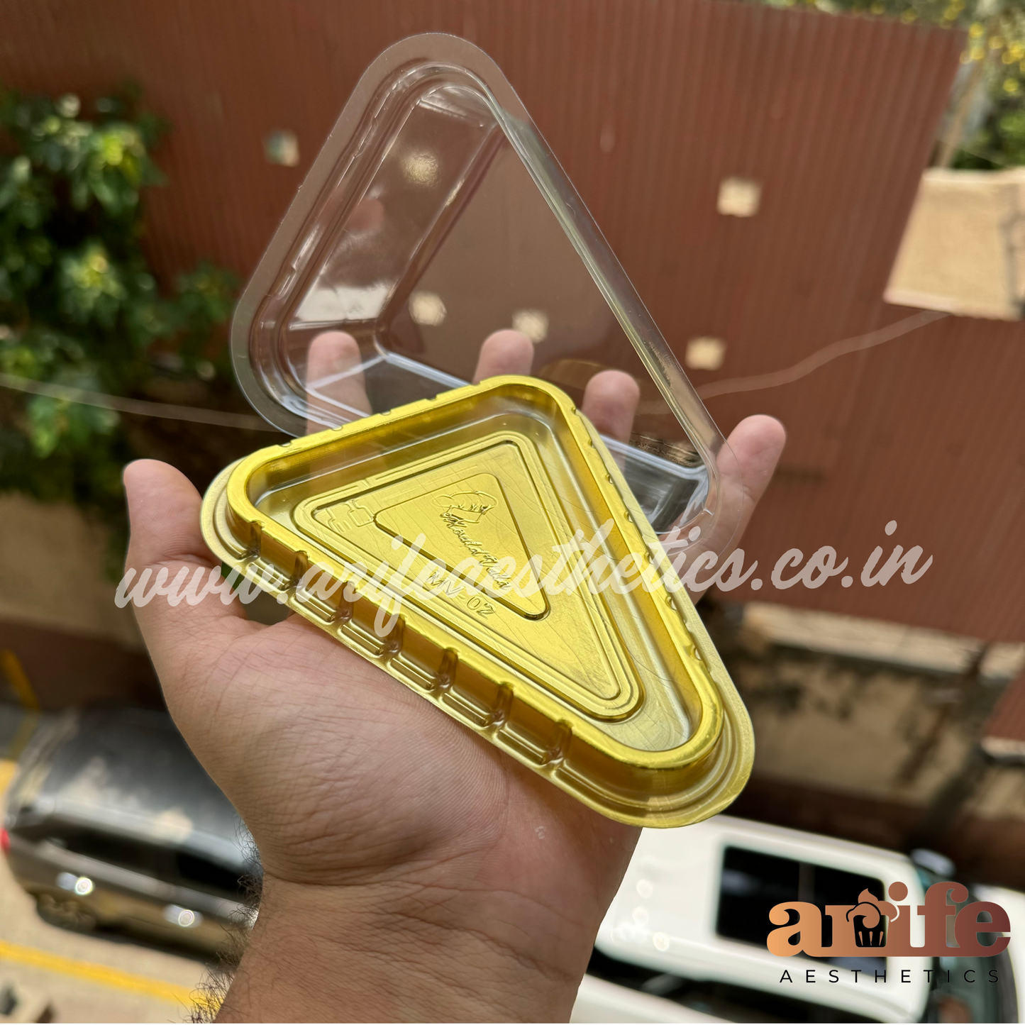 Golden Pastry PVC Box 10 pc