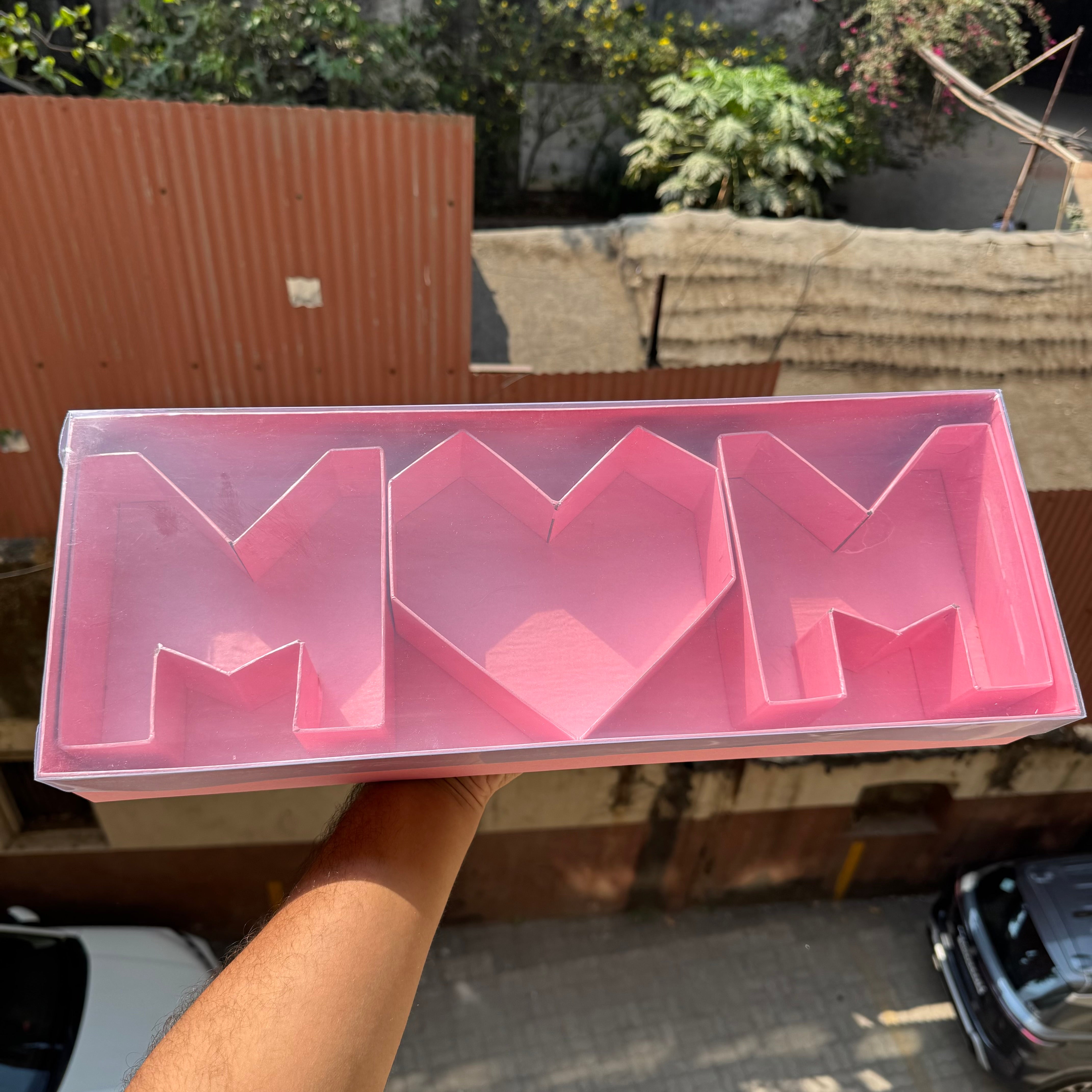 Mothers Day -  MOM Monogram Box With Lid (1pc)