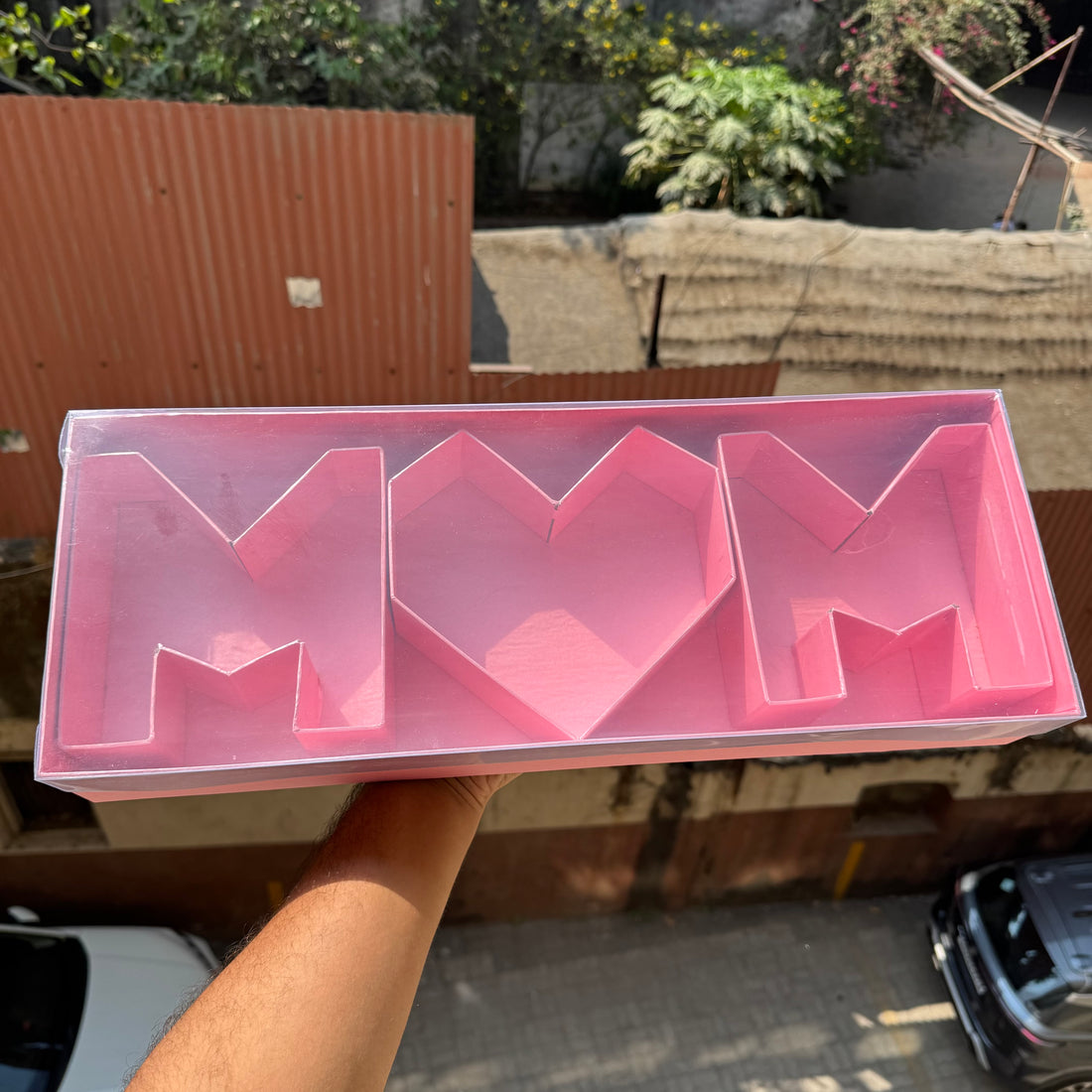 Mothers Day -  MOM Monogram Box With Lid (1pc)