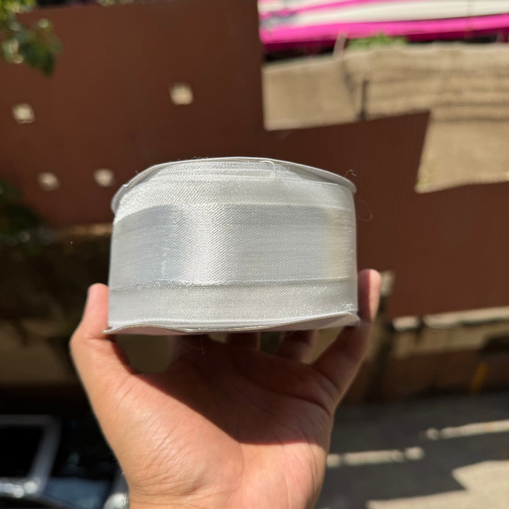 Premium Dual Ribbon Off White