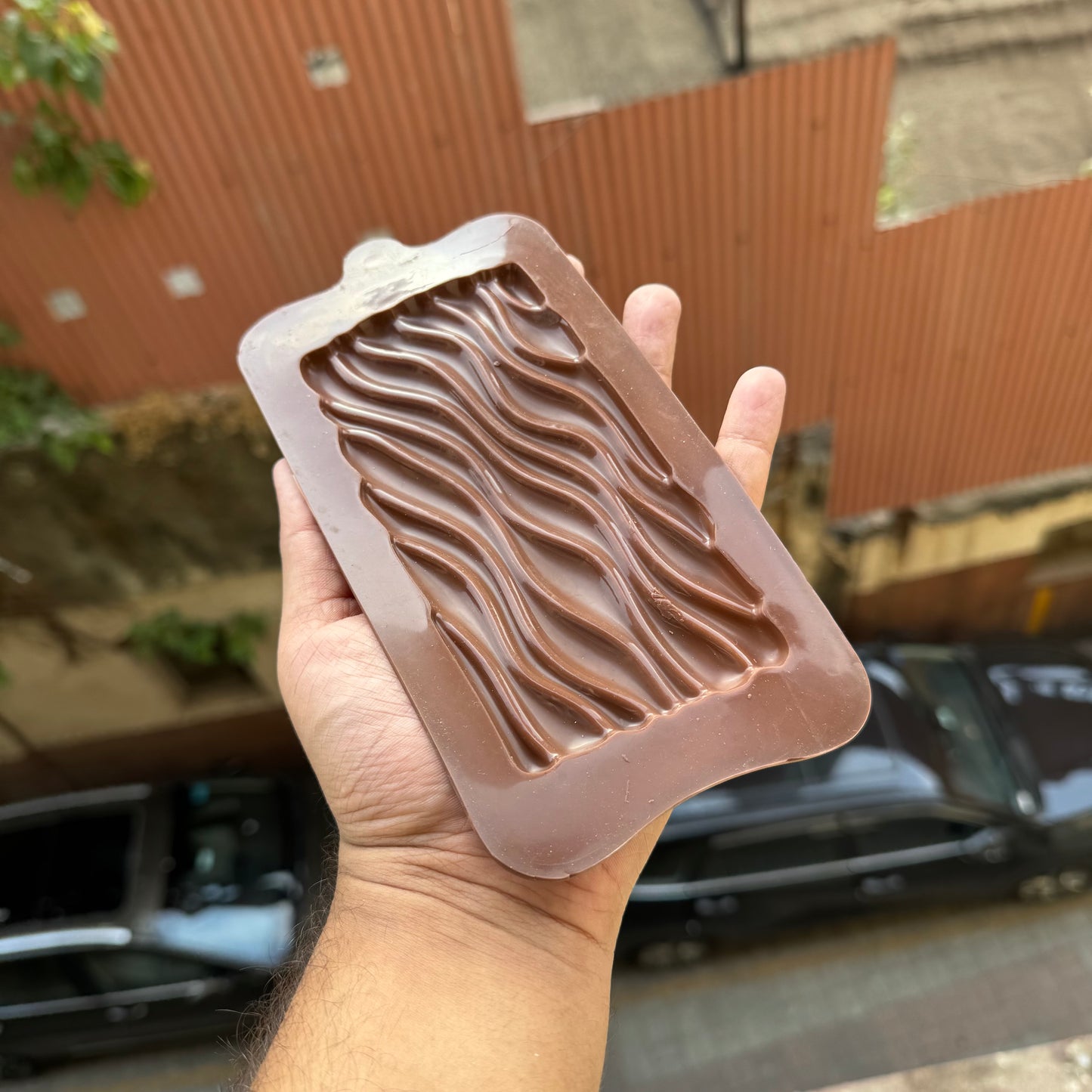 Wave Bar Chocolate Silicon Mould