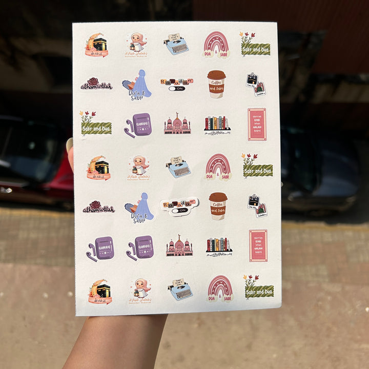 Ramadan Notes Sticker 1 sheet