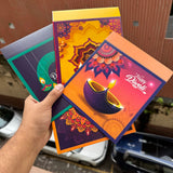 Diwali Slider Box - 9 Cavity - For Chocolates / Candles / Truffles / Brownies / Mithai’s & More (10pc) • ANY DESIGN SURPRISE ME