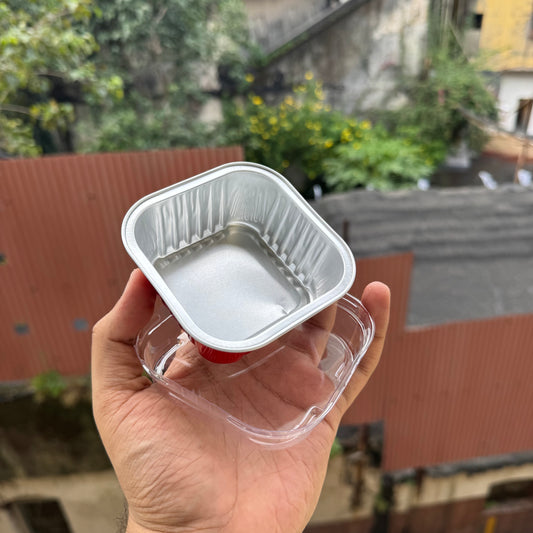 Foil Container Square 10pc