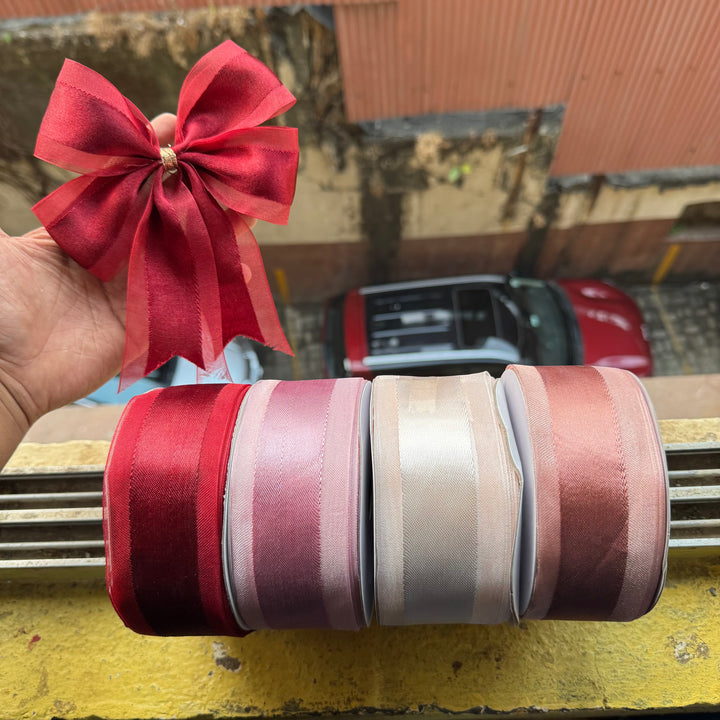 Premium Dual Ribbon White - Valentine Edit