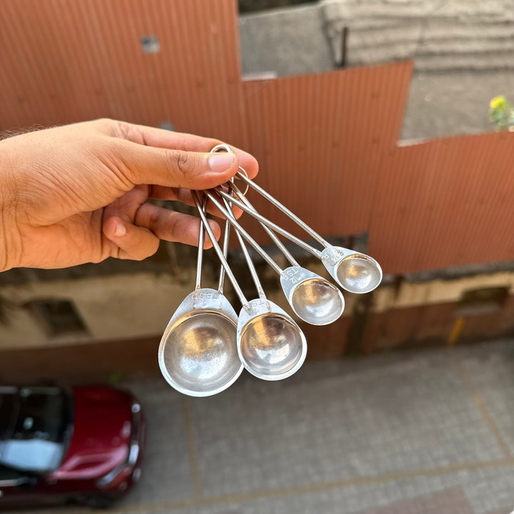 Steel Measuring Spoon Set