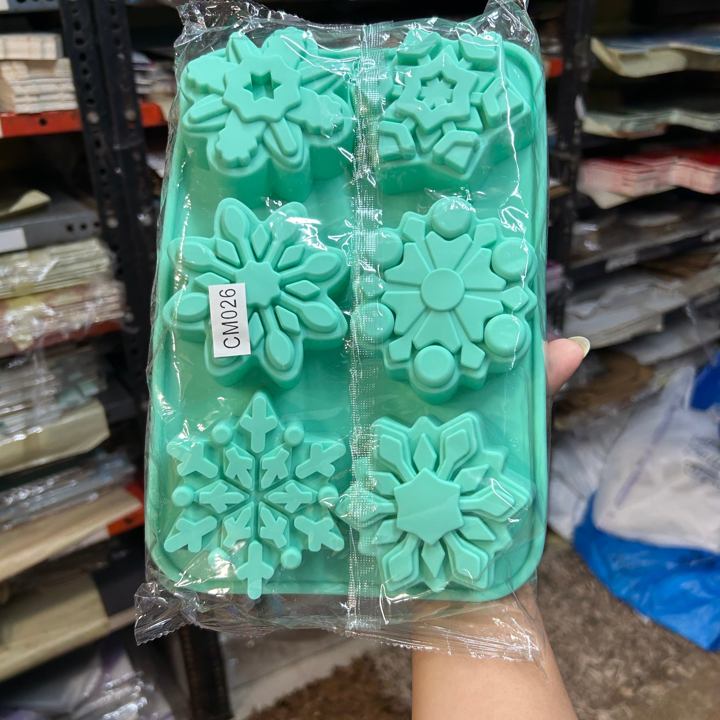 Snowflake Christmas Silicon Mould