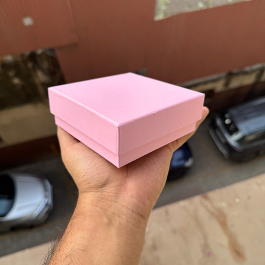 Baby Pink Small Hamper Box