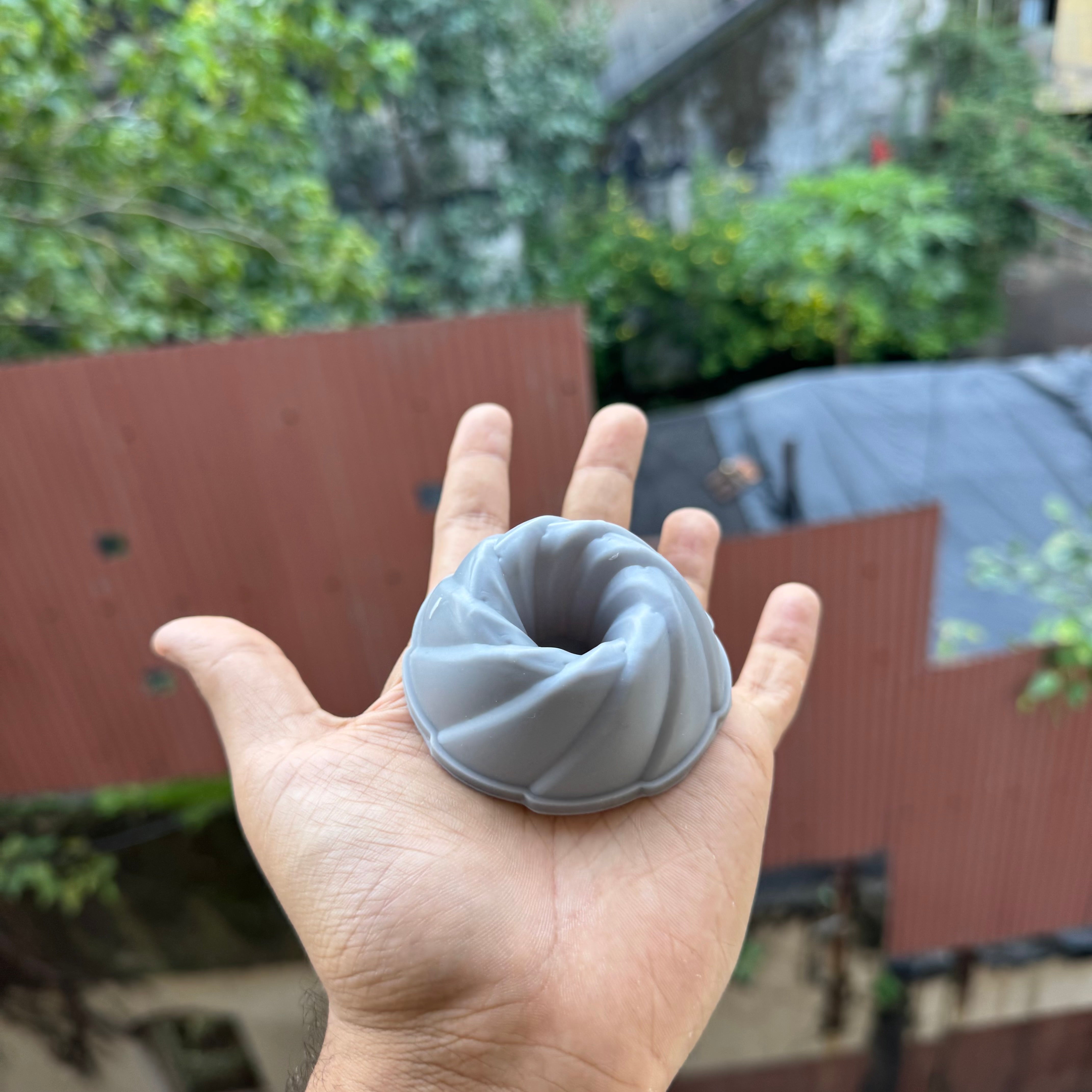 Single Silicon Swirl Bundt Mould 1pc