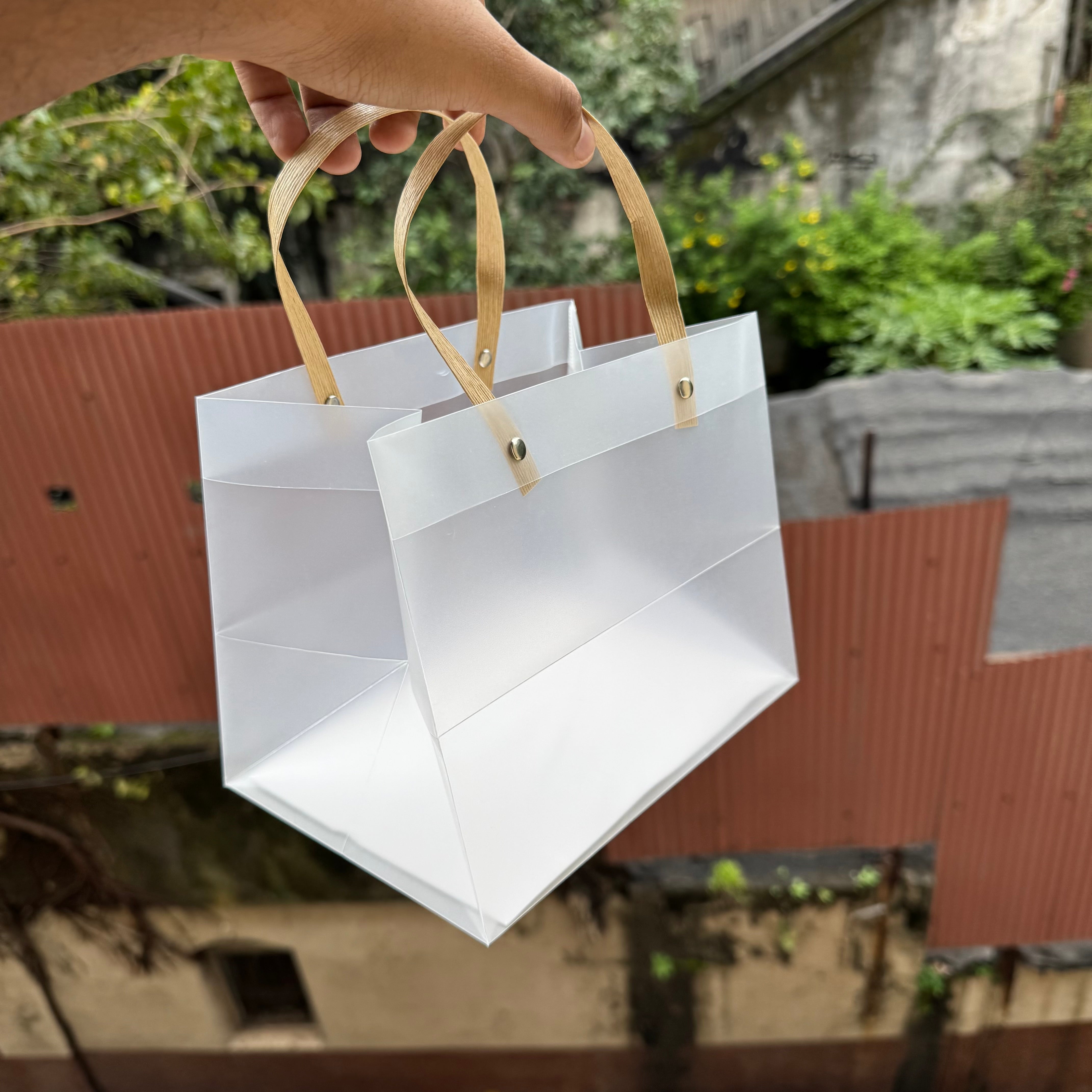 Frosted Bags Pvc No.12 (10pc)