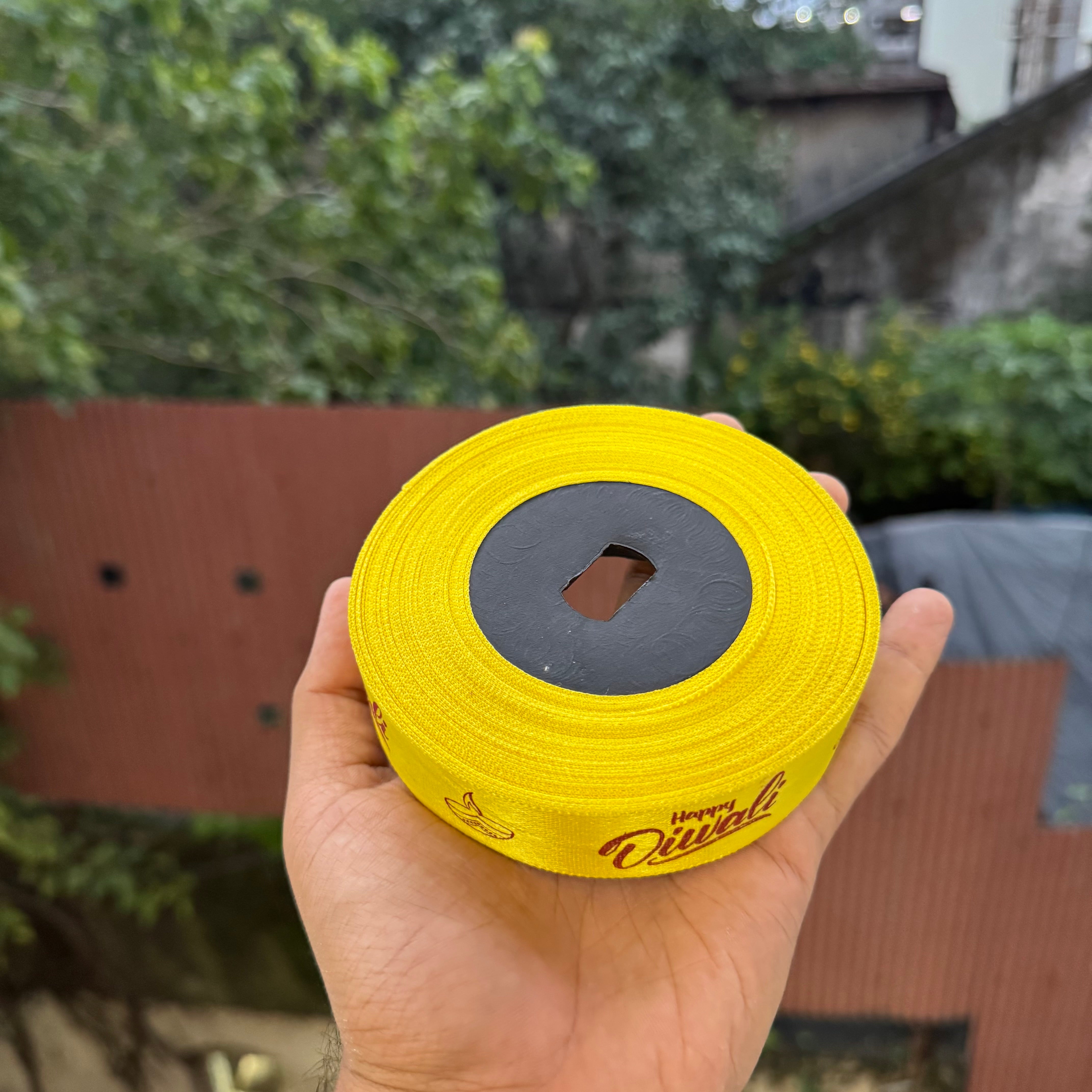 Diwali Printed Ribbon Roll (18mtrs)