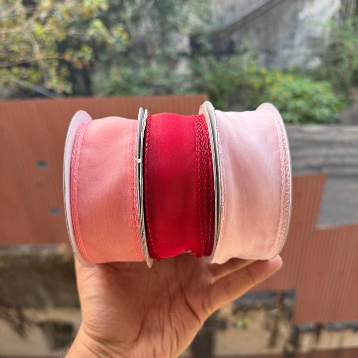 Wired Organza Ribbon - Valentine Edit