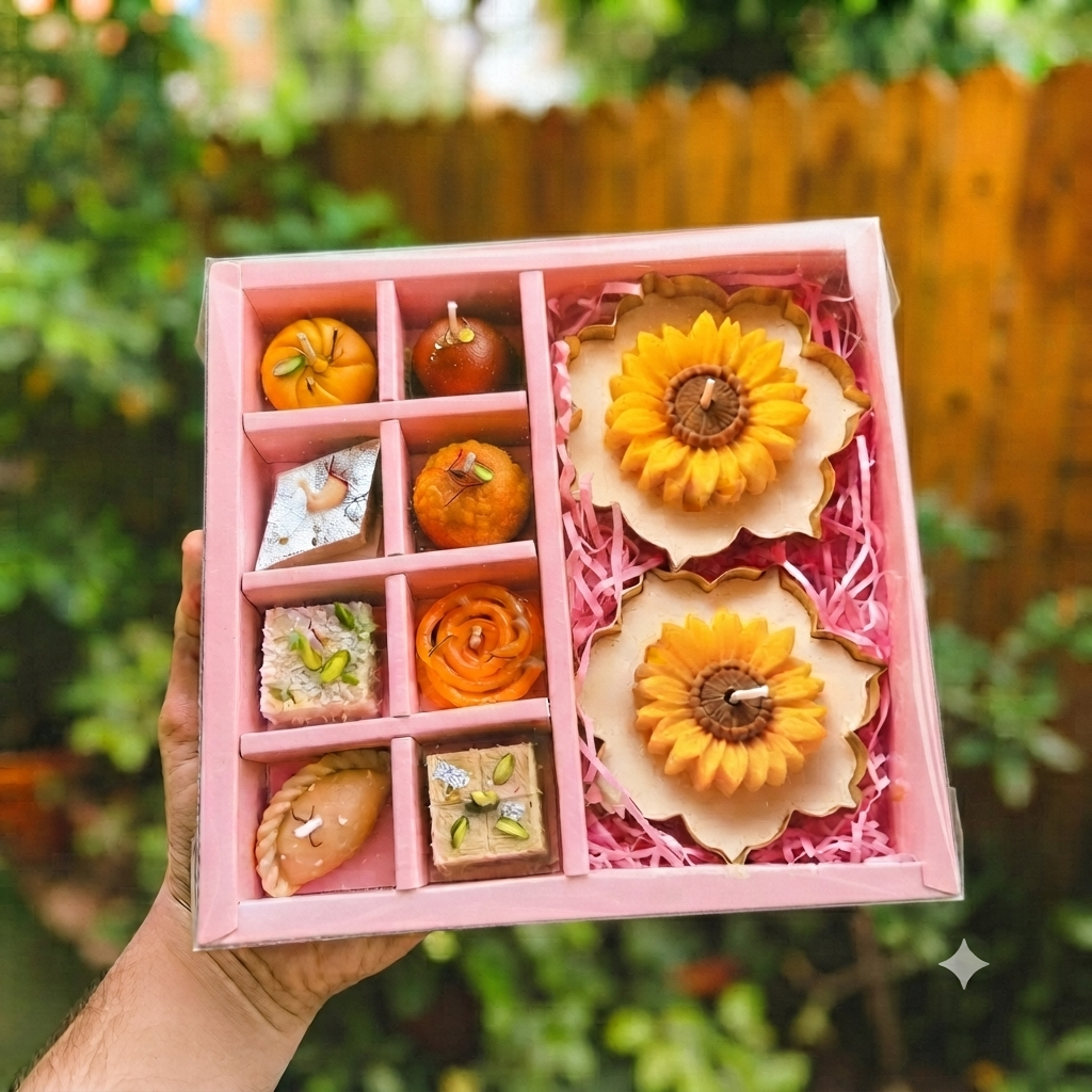 Urli Candle Partition Box