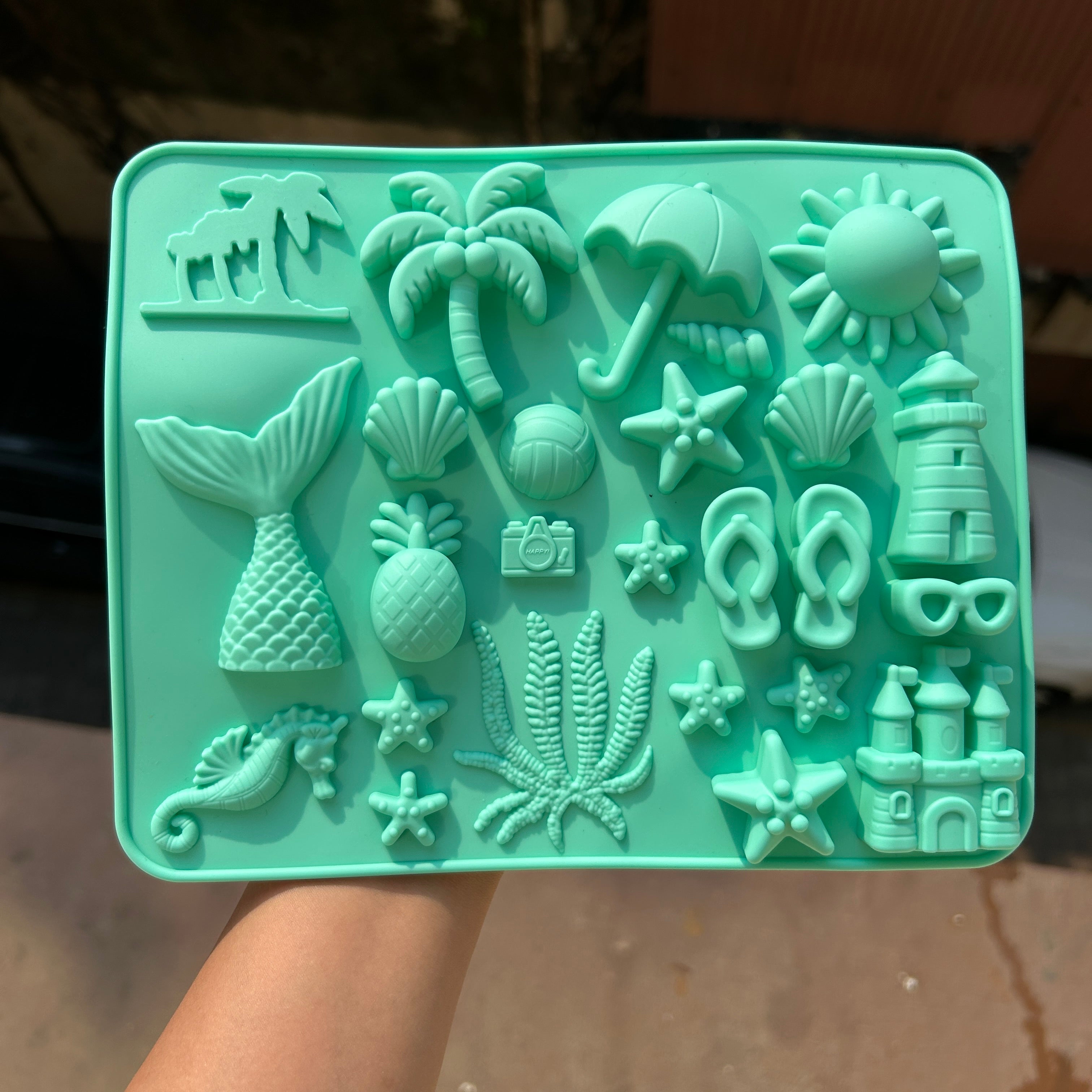 Beach Theme Silicon Mould