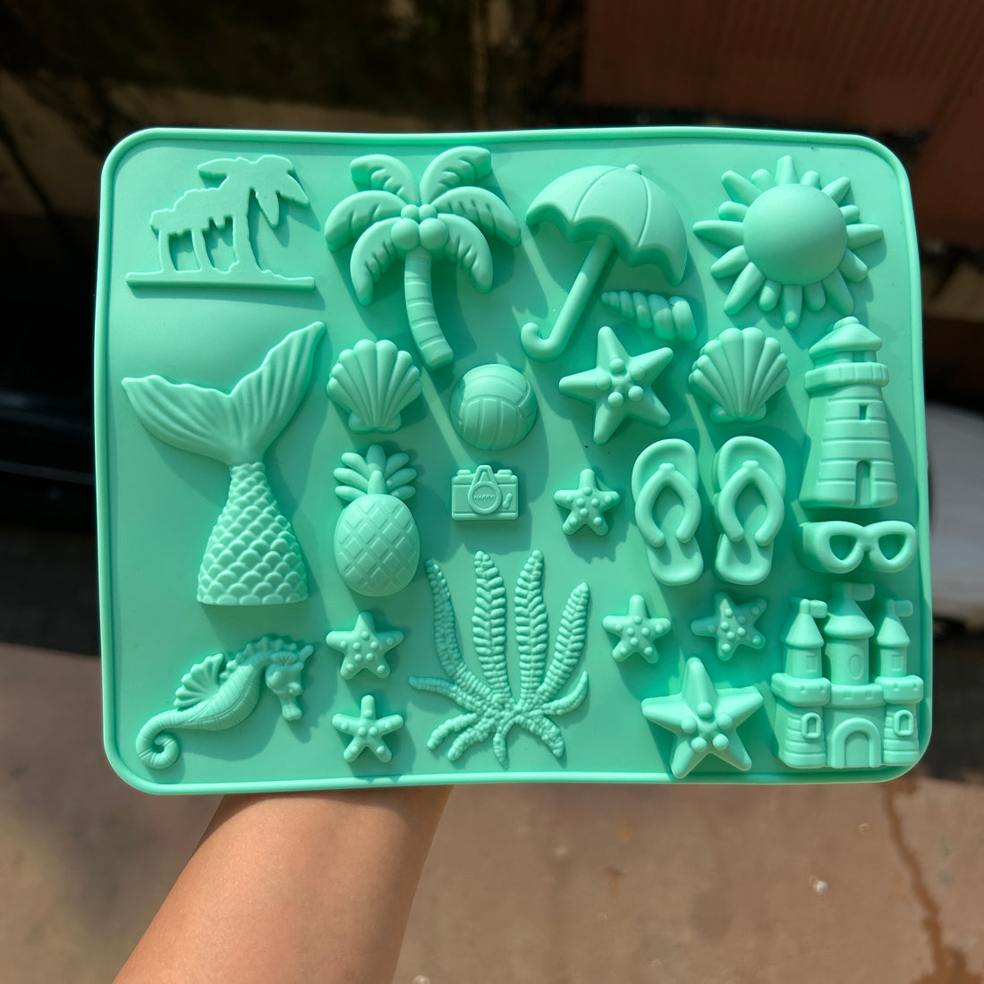 Beach Theme Silicon Mould