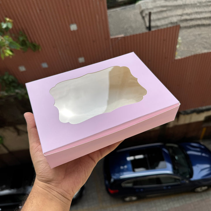 Pastel Lilac 6 Brownie Box (10pc)