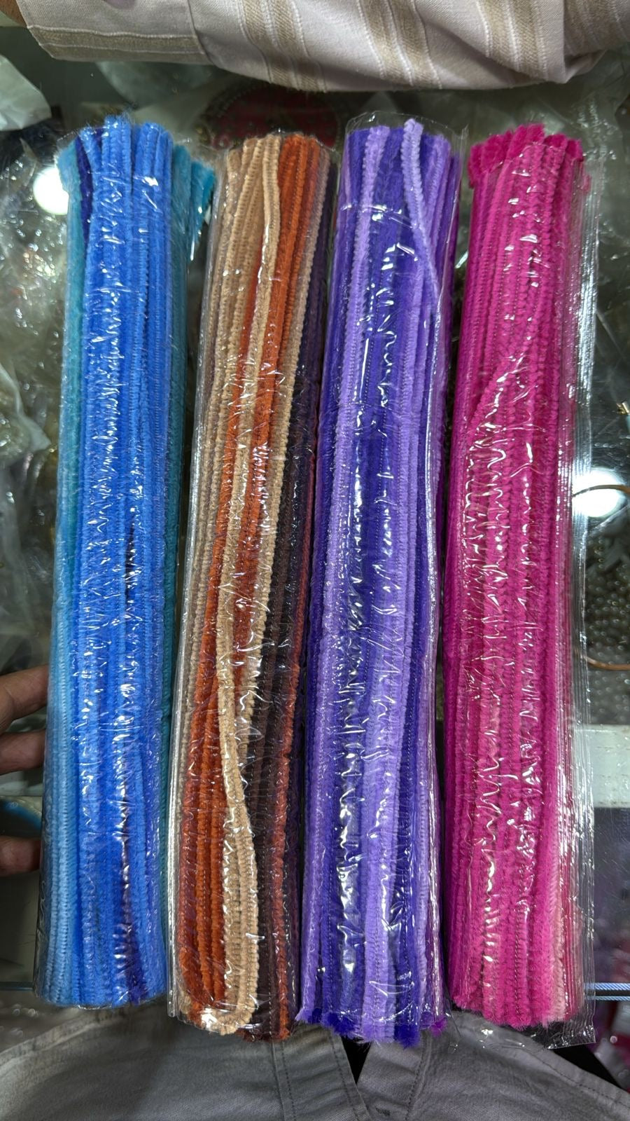 Multi Colour Pipe Cleaner Bunch (100pcs in a bunch)