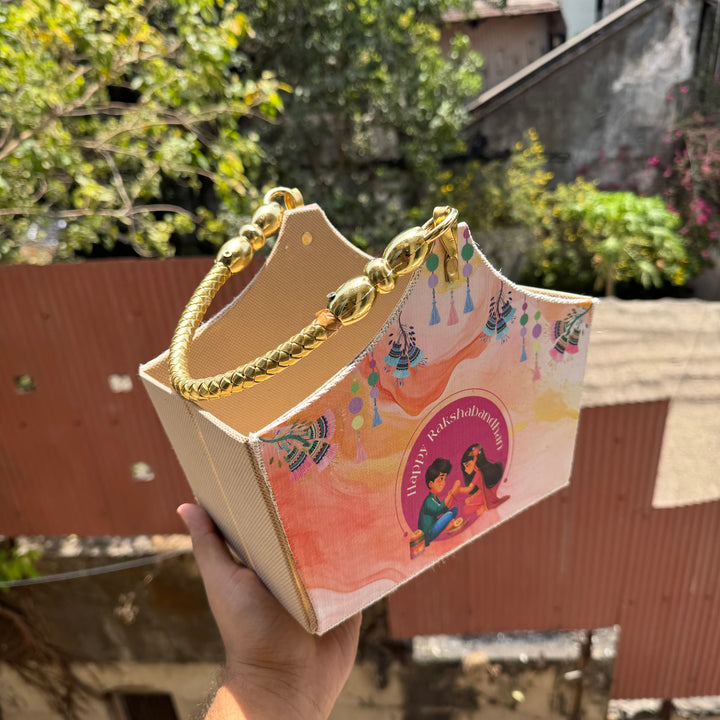 Collapsible Rakhi Basket For Hampers 1pc