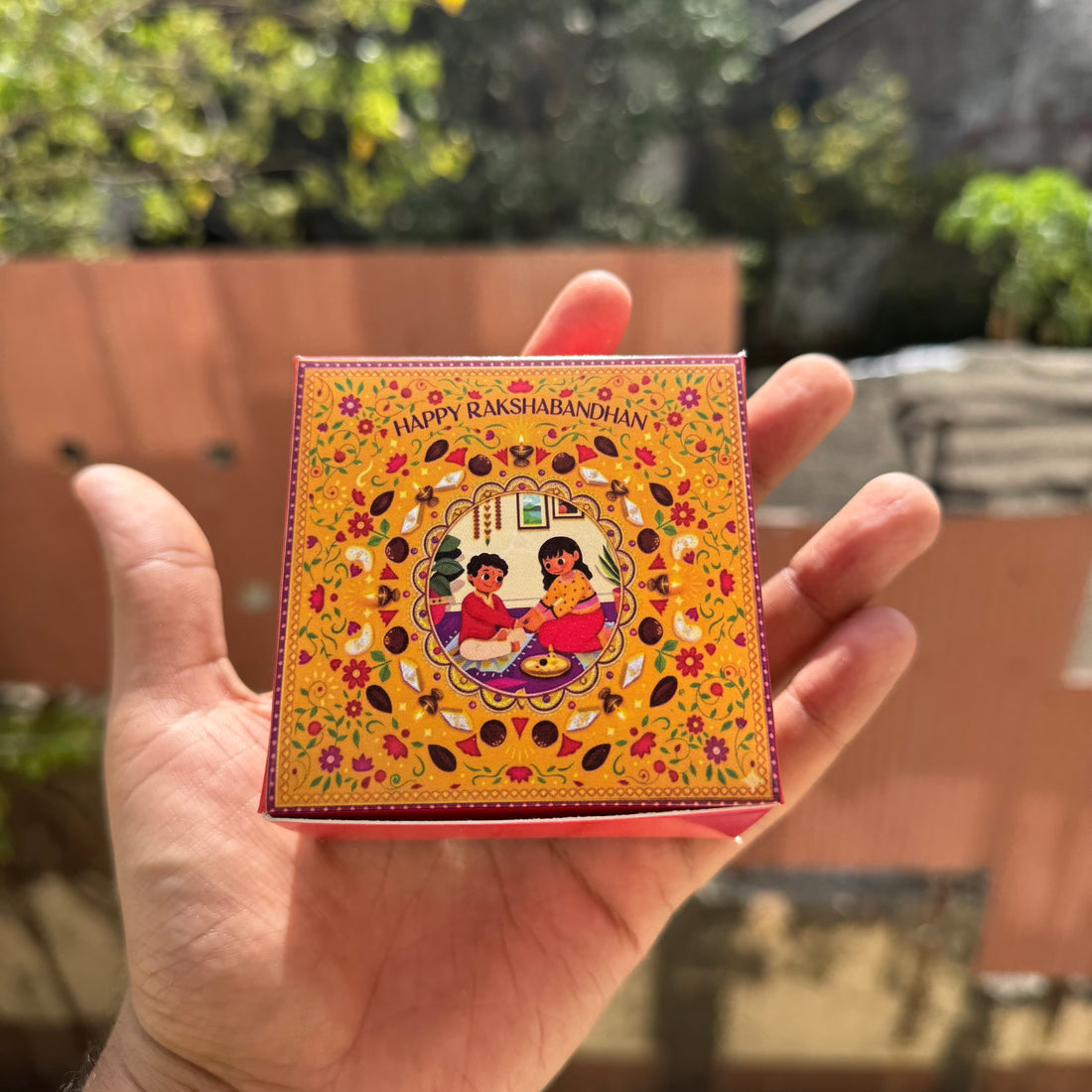 Rakhi Single Brownie Box (10pc)