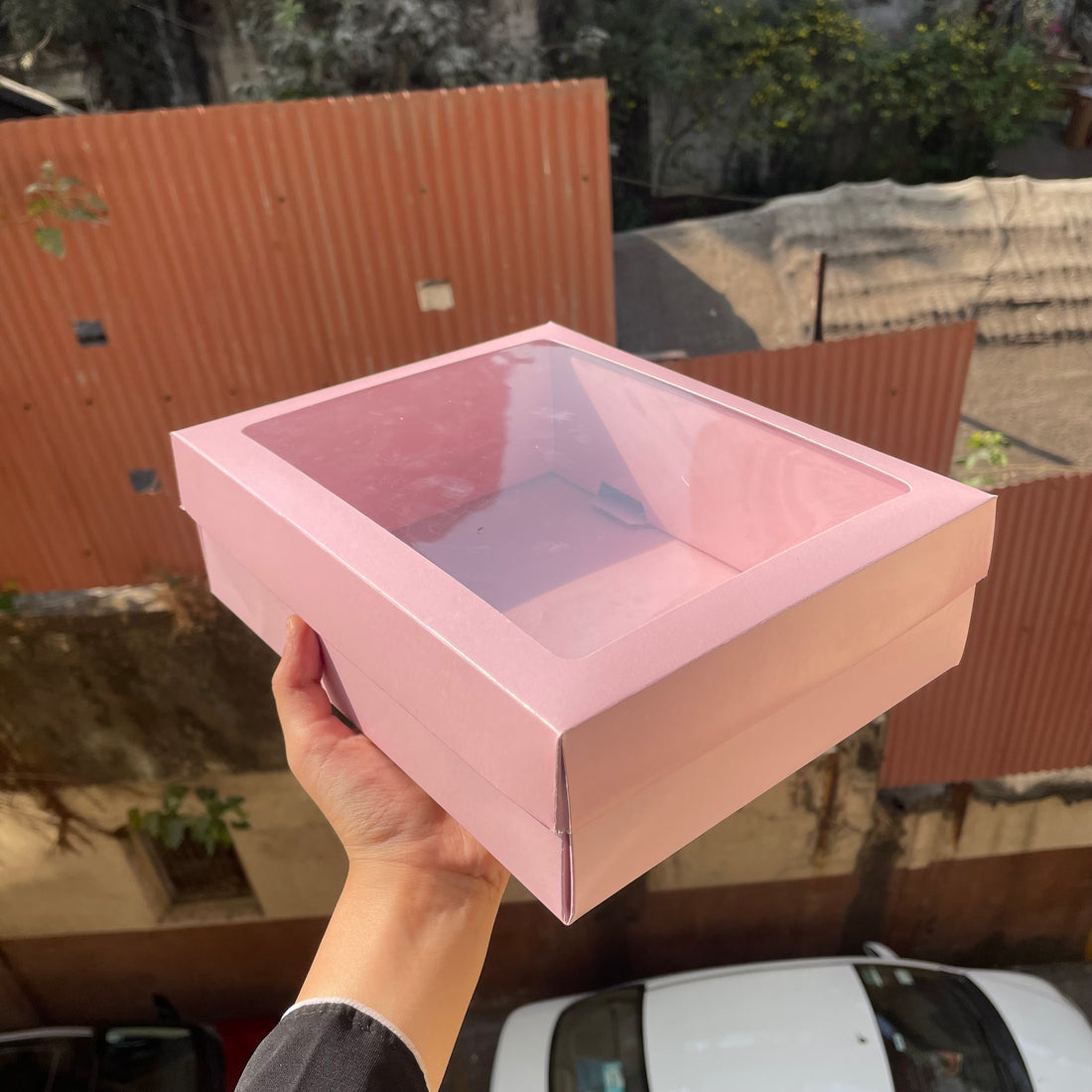 Pink Hamper Box