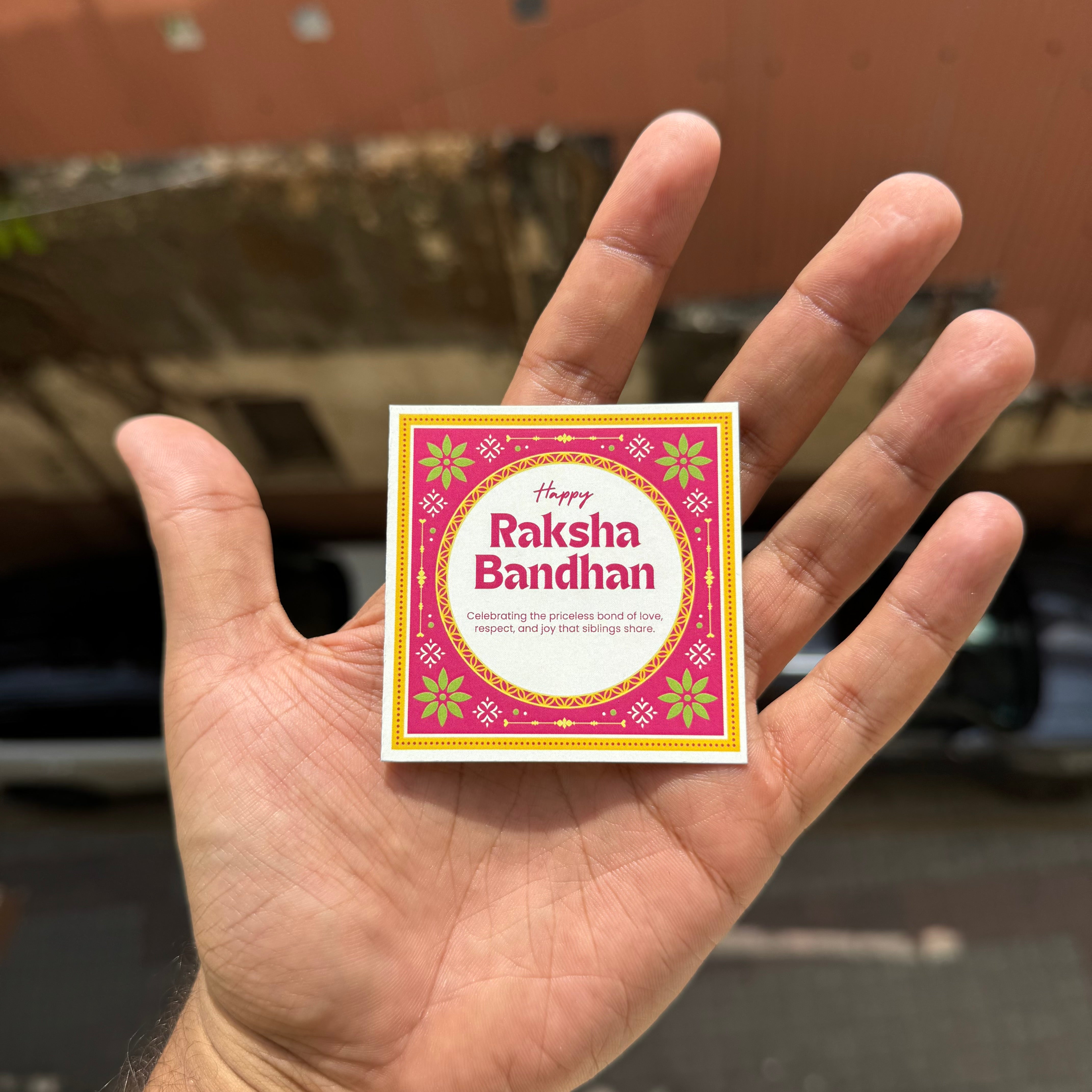 Rakhi Cards Set Of 10 pc