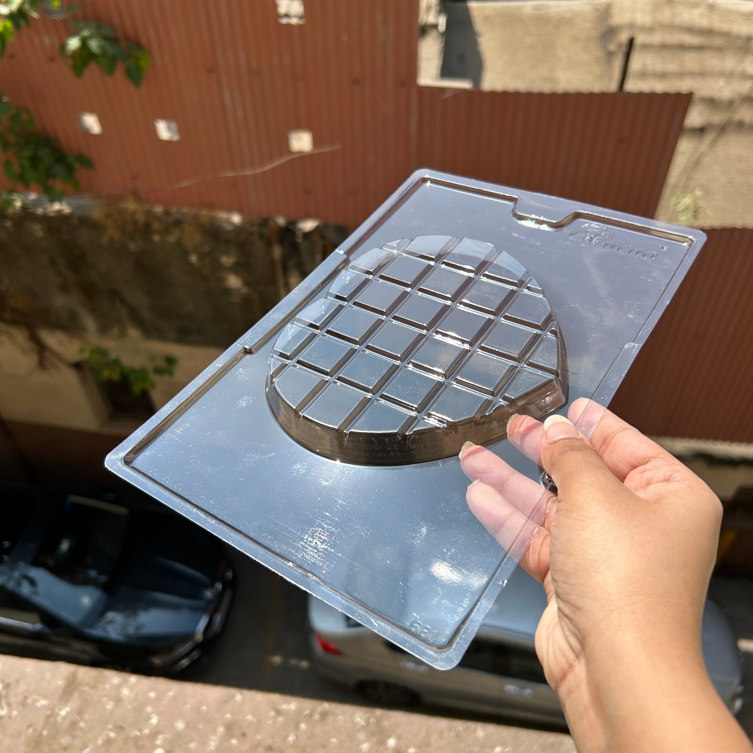 Heart Kunafa Bar Mould Pvc