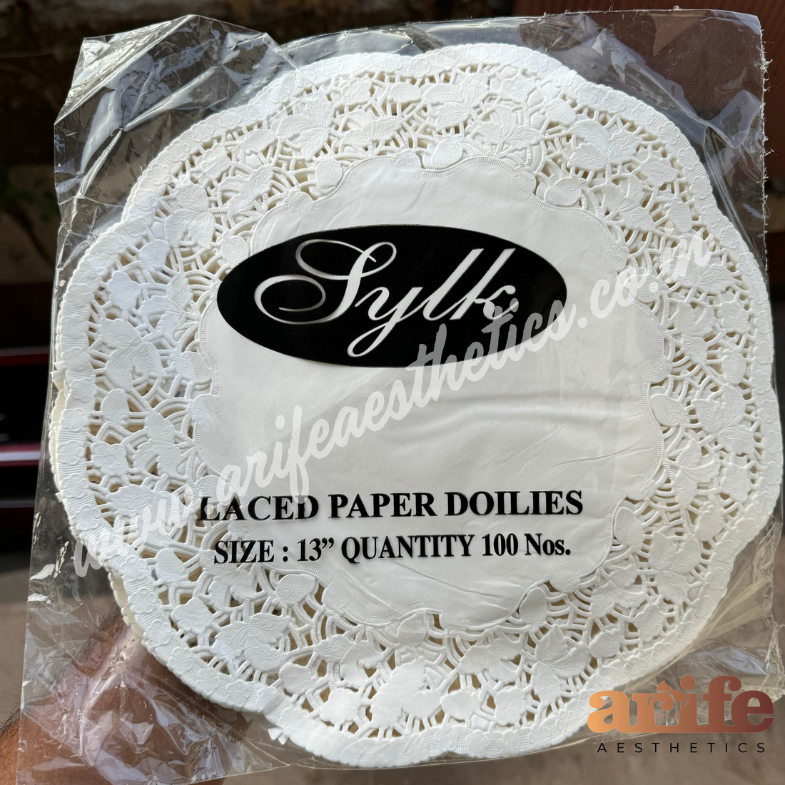 Round Paper Doilies 13.5” (100pcs)