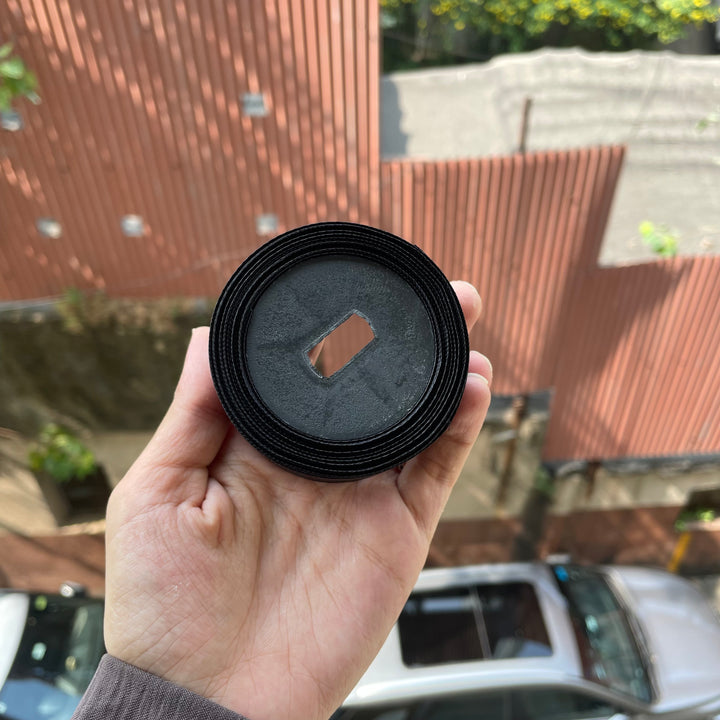 Black Thick Satin Ribbon