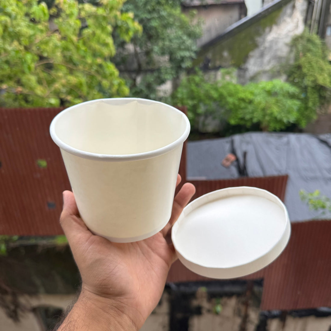 1000ml Tub White (25pc) - Arife.Aesthetics