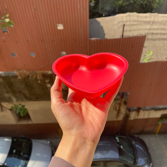 Red Heart Pvc Box With Lid 10pcs