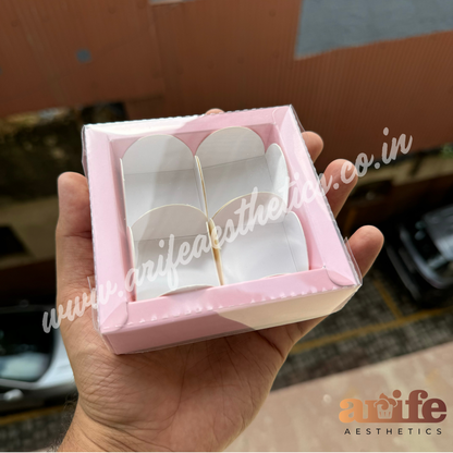 4 Cavity Premium Chocolate Box (10pcs)