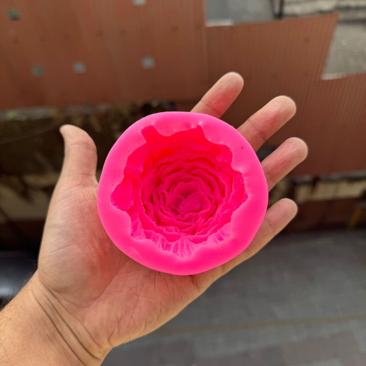 Peony Silicone Candle Mould